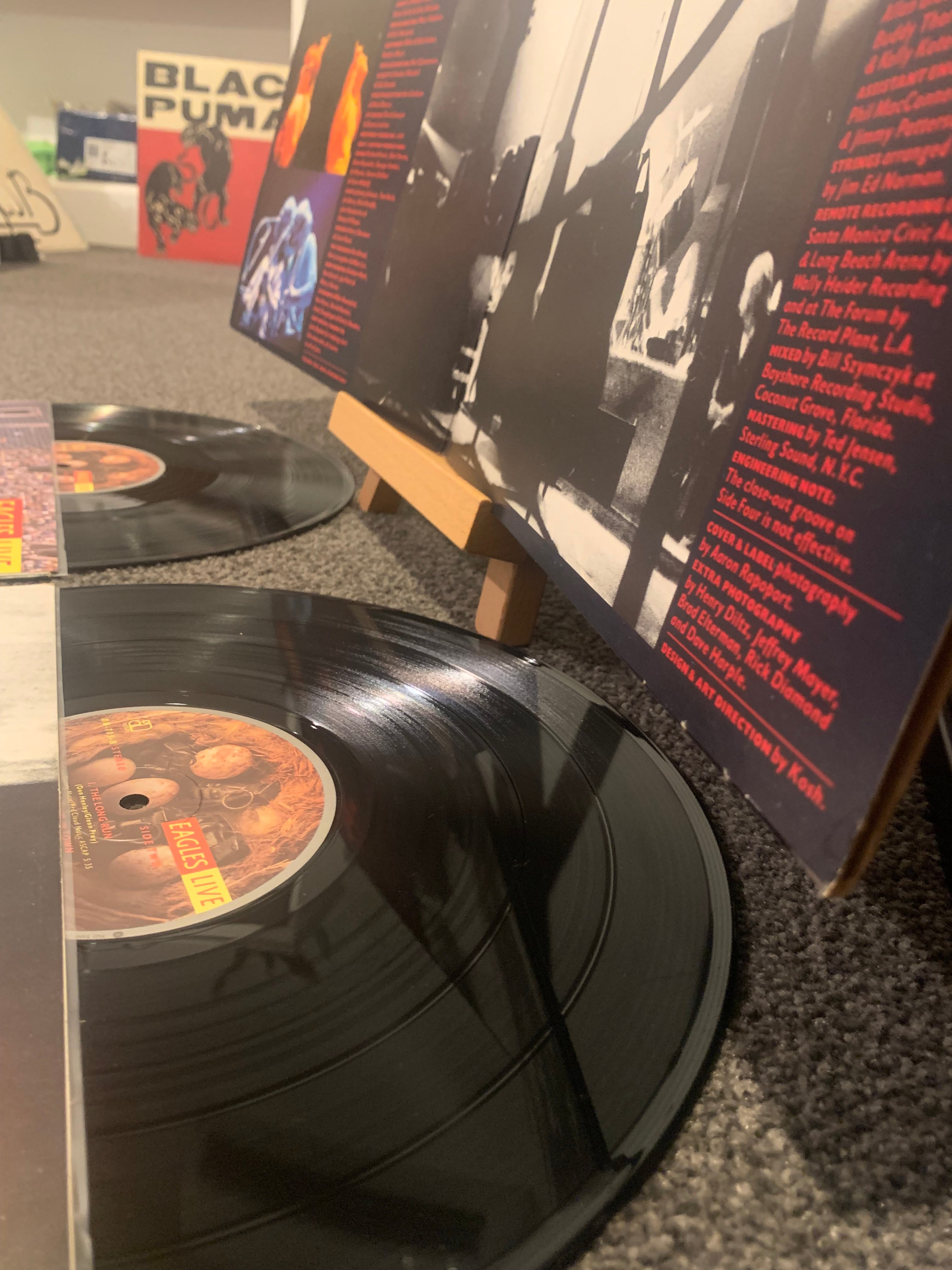 Eagles Live - 2 LP Gatefold with poster - 1980 New Zealand Pressing