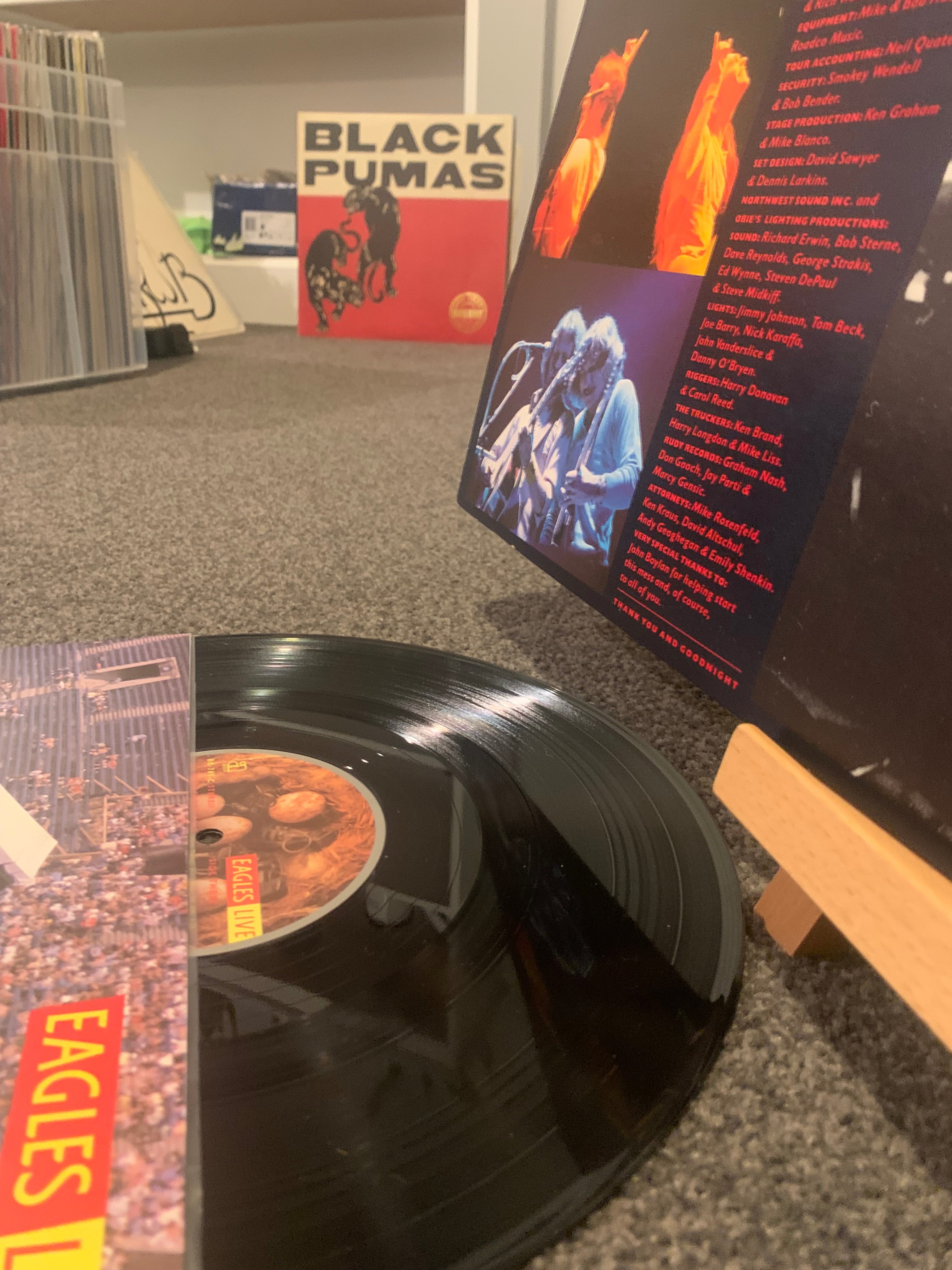 Eagles Live - 2 LP Gatefold with poster - 1980 New Zealand Pressing